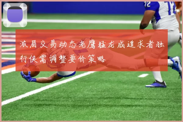 浓眉交易动态老鹰猛龙成追求者独行侠需调整要价策略